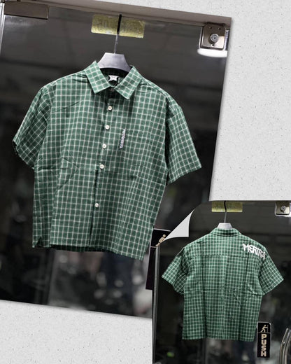 Luxury Men's Merta Plaid Shirt | Premium Button-Up