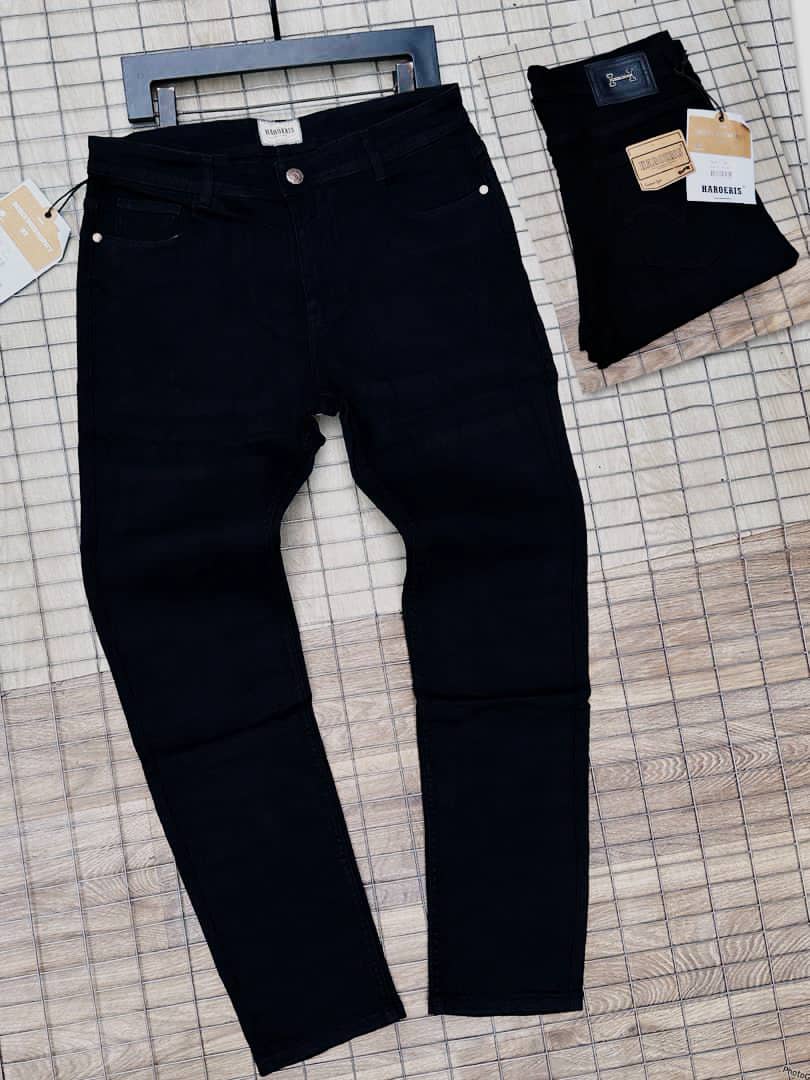 Haroeris Men's Slim-Fit Stretch Jeans | Classic Denim