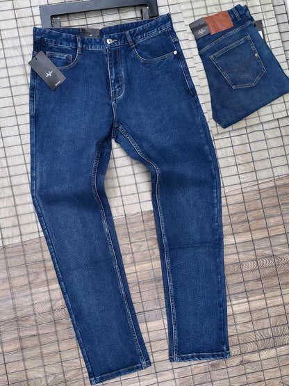 Haroeris Men's Slim-Fit Stretch Jeans | Classic Denim