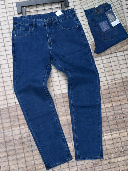 Haroeris Men's Slim-Fit Stretch Jeans | Classic Denim