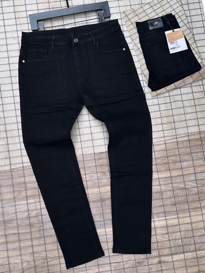 Haroeris Men's Slim-Fit Stretch Jeans | Classic Denim