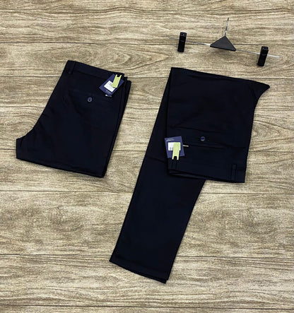 VICOBOSS Stretch Chino Trousers | Men's Slim Fit Pants