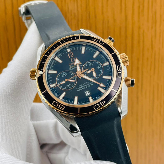 Omega Seamaster Planet Ocean Chronograph | Two-Tone
