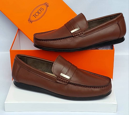 Tod's Brown Leather Shoes | Italian Luxury Footwear