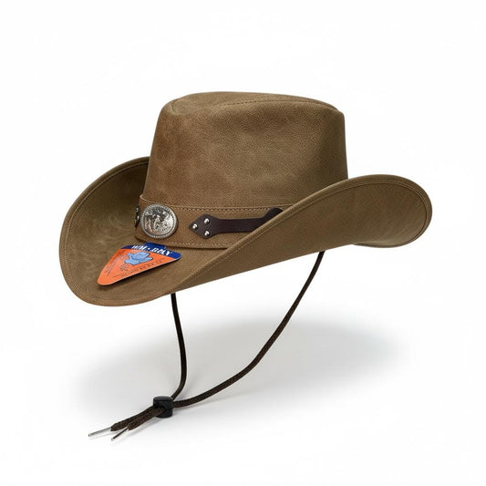Classic Leather Hat | Premium Western Style