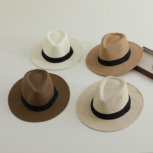 Classic Panama Hat | Traditional Straw Fedora