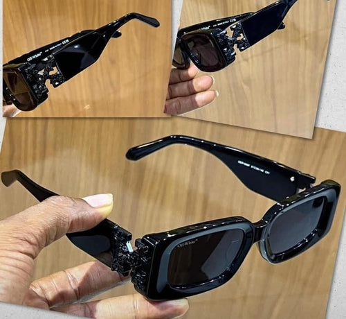Off-White Roma Rectangular Frame Sunglasses